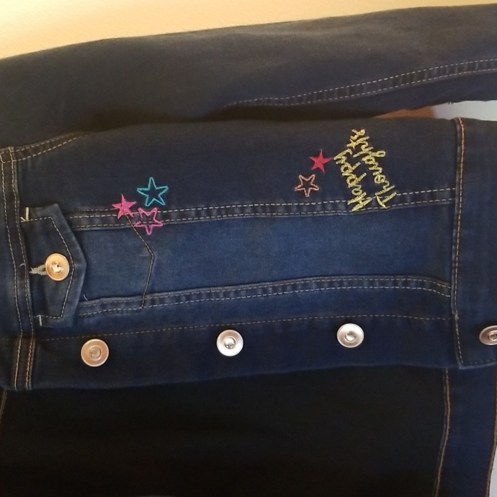 Denim Embellished Jacket - Picture 2 of 8